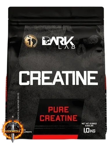 Creatina Monohidratada Pura 1kg Dark Lab Sem Sabor