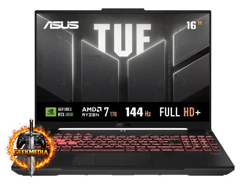 Notebook ASUS TUF Gamer A16 RTX 4050