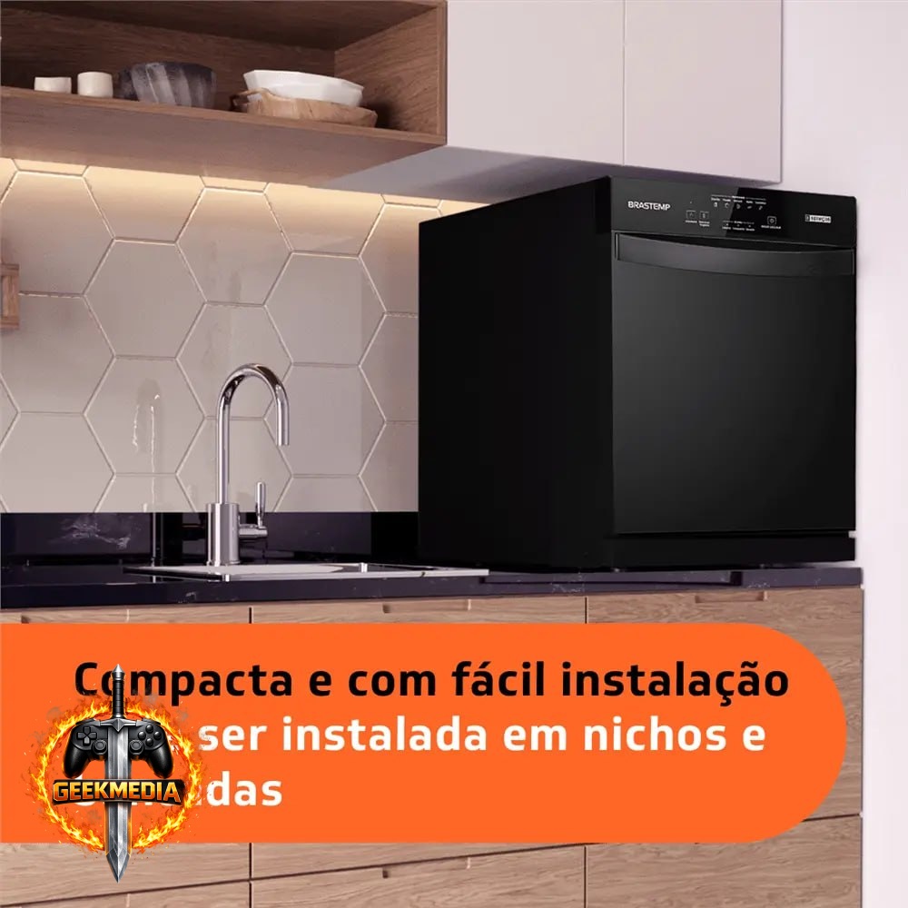 Lava Louças Brastemp 8 Serviços BLF08AE