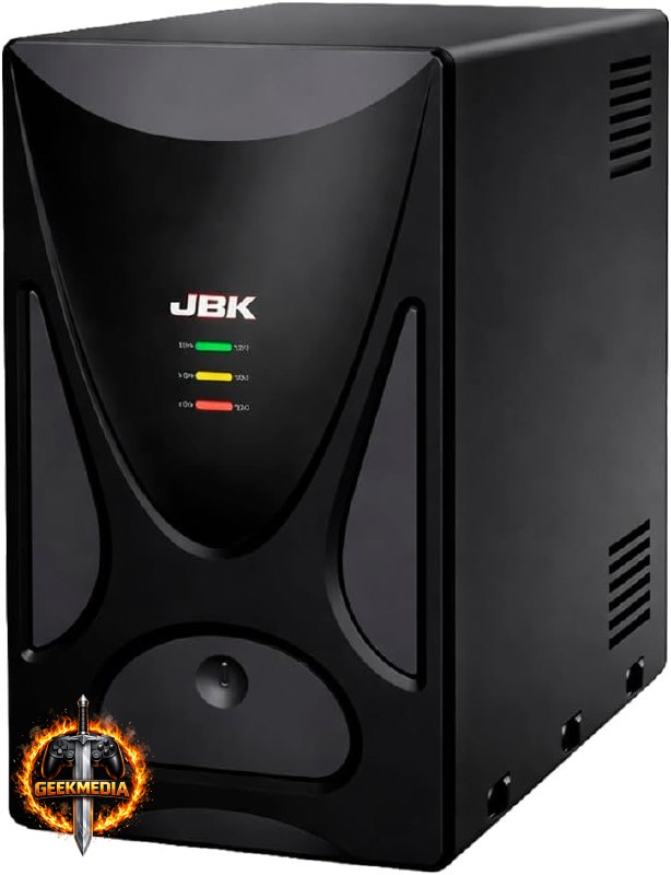 JBR Guard 2000VA Bivolt - Entrada/Saída 120V - Preto