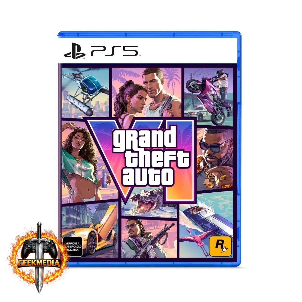 Grand Theft Auto VI - PlayStation 5 PS5 Pré-Venda