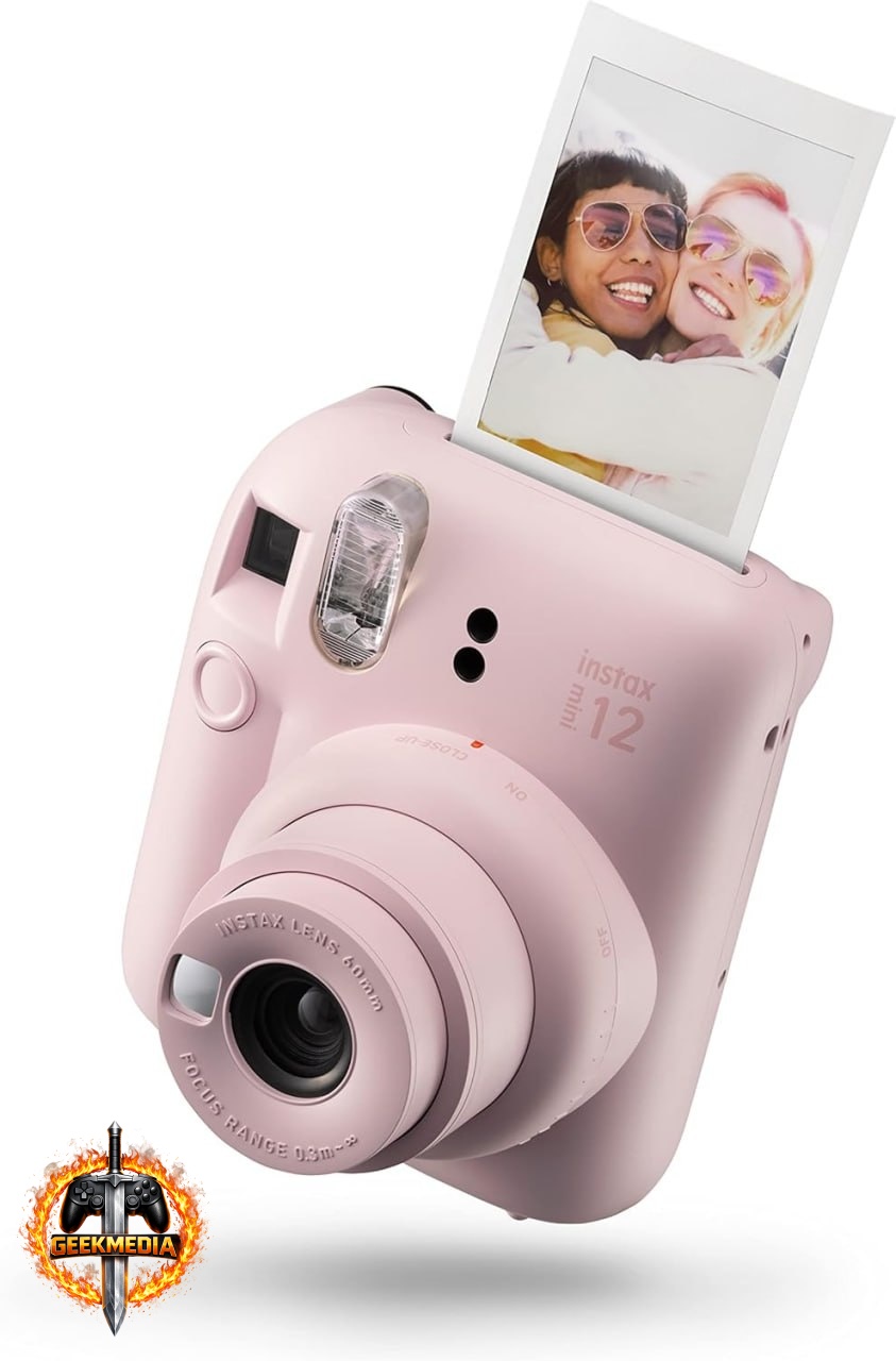 Câmera Instantânea Fujifilm Instax Mini 12 - Rosa Gloss