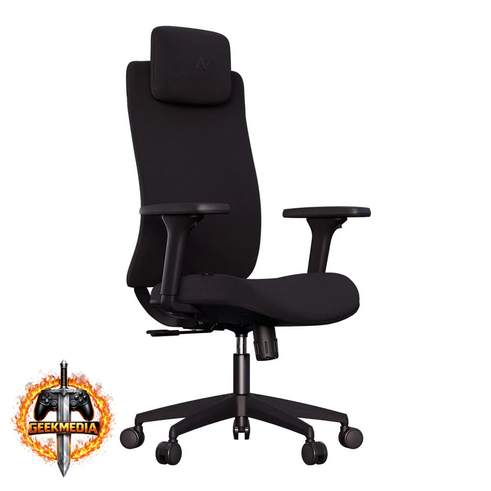 Cadeira Office Elements ROI, Reclinável, Cilindro Classe 4, Preto