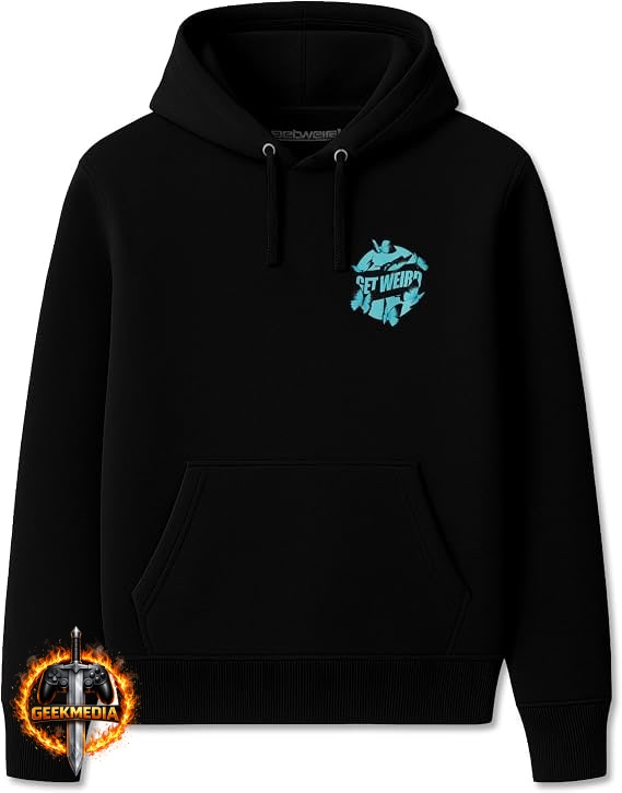 Suéter com Capuz Butterfly Hoodie Preto Unissex