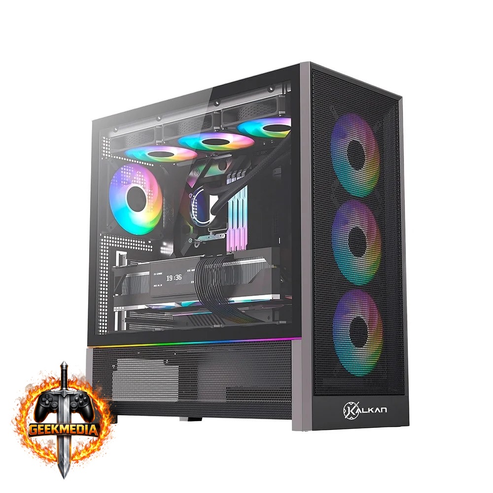 Gabinete Gamer Kalkan Hakon Pro E-ATX