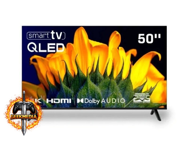 Smart TV HQ 50 Polegadas QLED 4K UHD