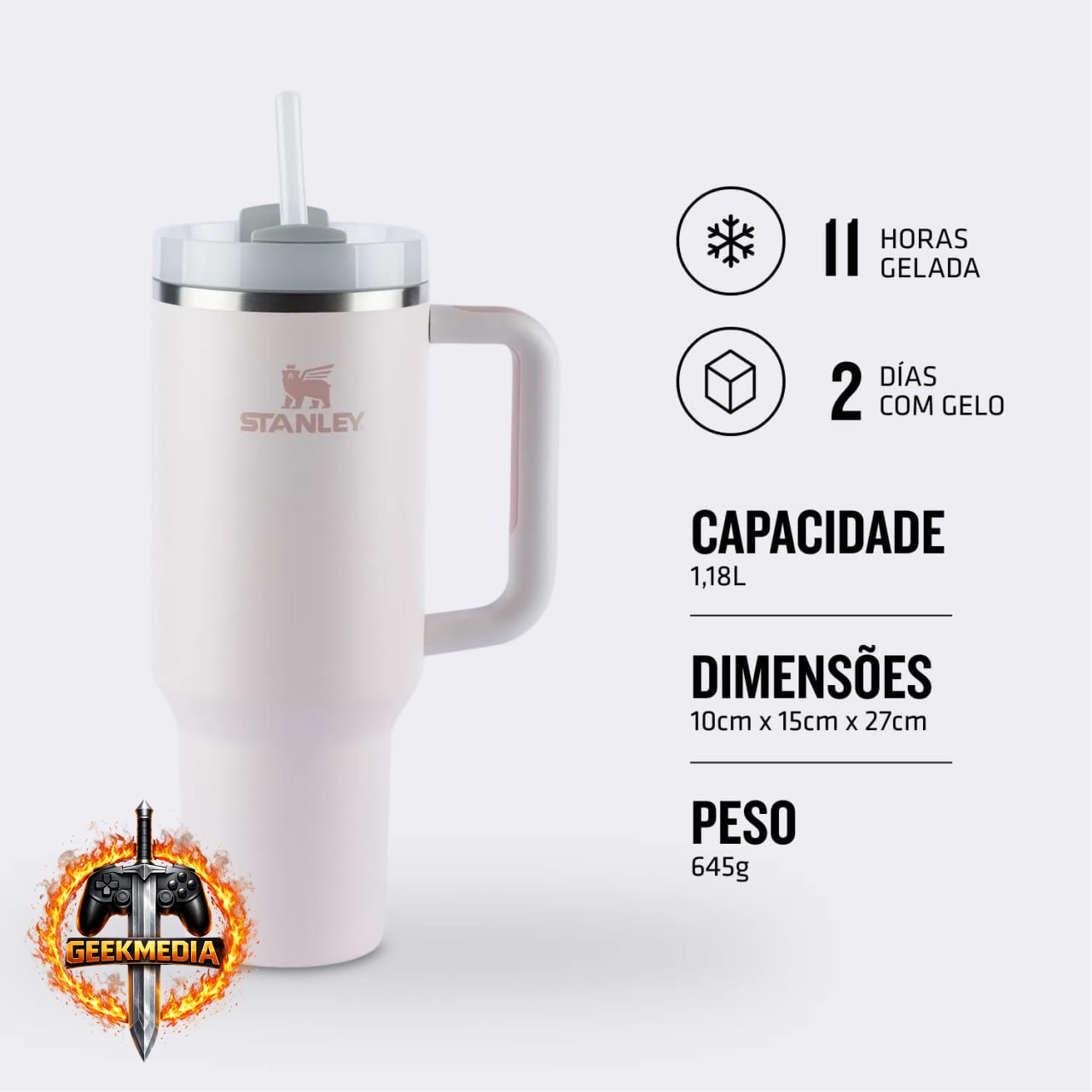 Garrafa Térmica Stanley Quencher H2.0 FlowState 1,18L