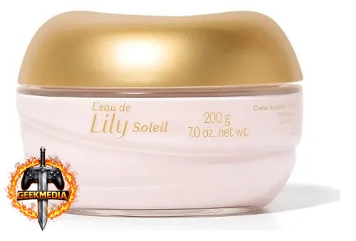 Creme Hidratante Acetinado L'eau De Lily Soleil Floral 200g