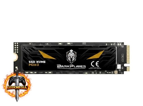 SSD 500GB NVMe Gen 3 Darkplayer Pro Gamer