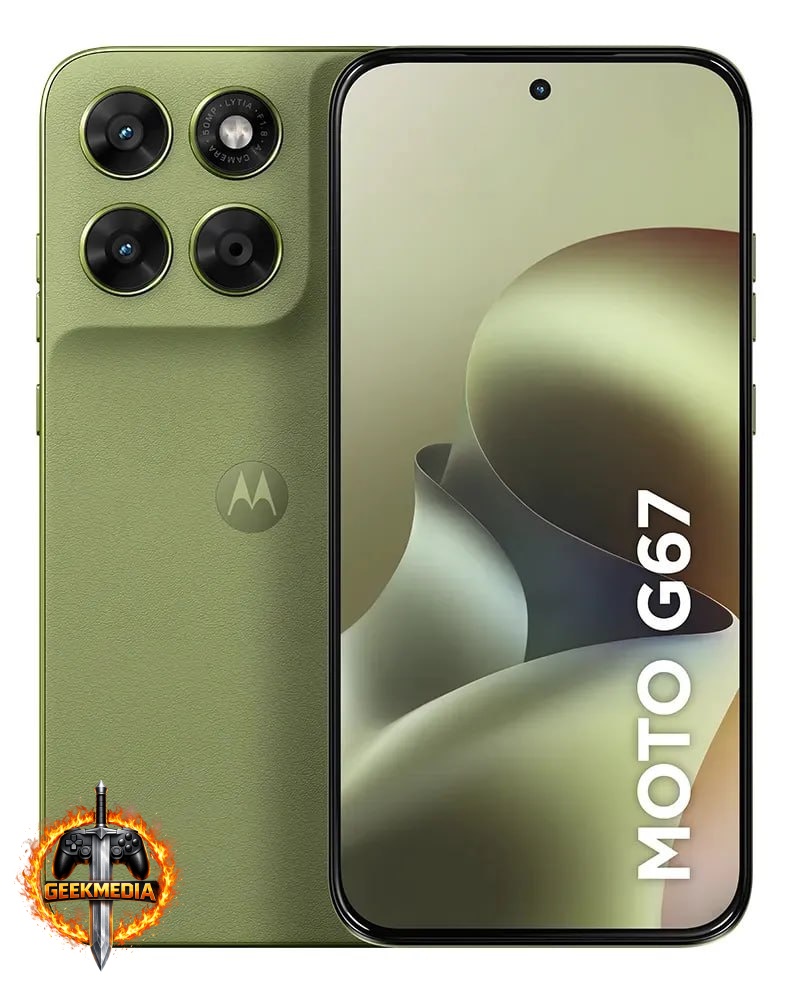 Motorola Moto G67 5G 256GB 4GB RAM Verde Limão