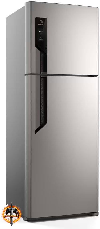 Geladeira Electrolux Frost Free AutoSense 480L Duplex Inox Look
