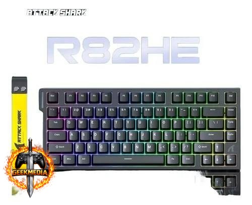 Teclado Magnético Attack Shark R82 He