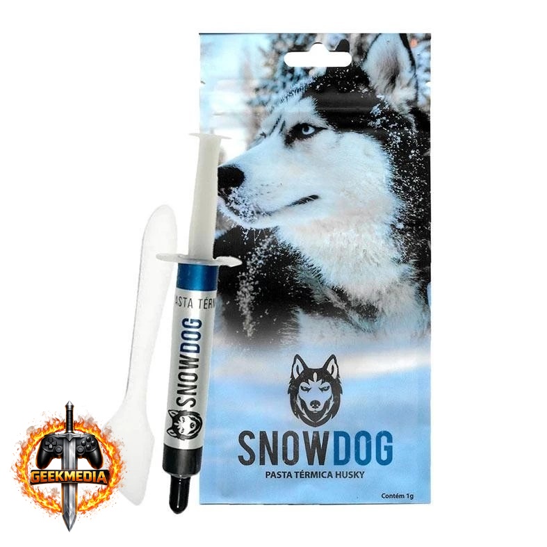 Pasta Térmica SnowDog Husky, 12.8W/mk, 1g