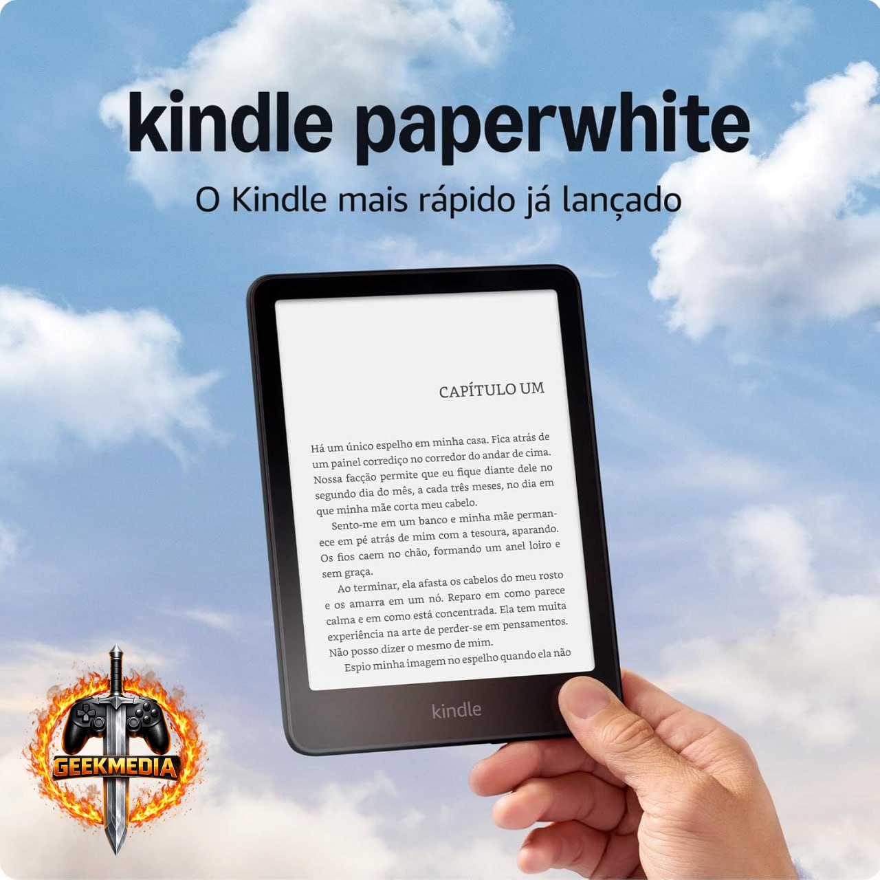 Kindle Paperwhite 16GB Tela 7" Antirreflexo Preto