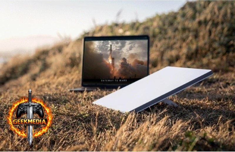 Antena de Internet Via Satélite Starlink Mini
