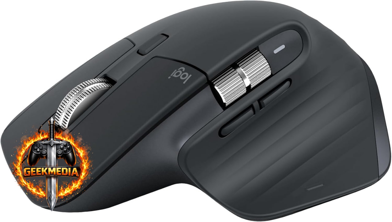 Mouse Logitech MX Master 3S Bluetooth Grafite