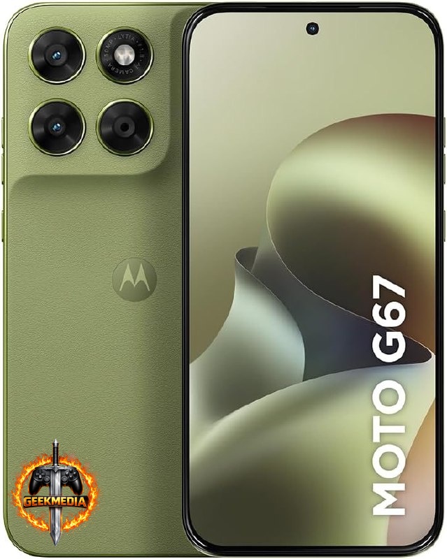 Motorola Moto G67 5G - 128GB 12GB RAM - Verde Claro