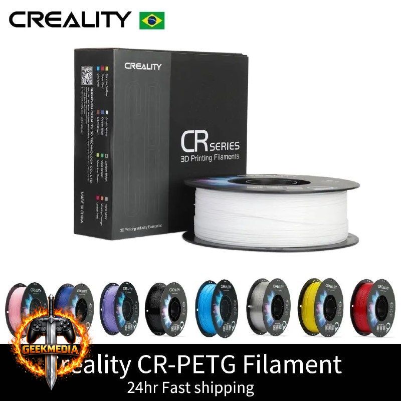 Filamento 3D Creality CR-PETG 1,75mm 1KG Ecológico