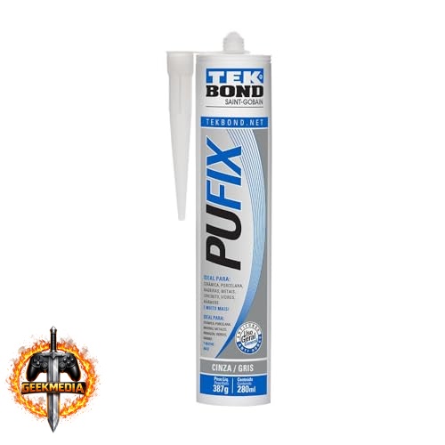 Selante PU Cinza 280ml Pufix40 Tekbond