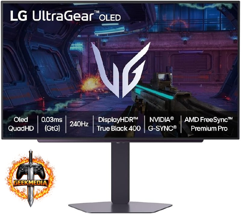 Monitor Gamer LG UltraGear OLED 27" 240Hz QHD 27GX704A