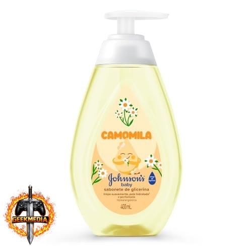 Sabonete Líquido Johnson's Baby Glicerina Camomila 400mL