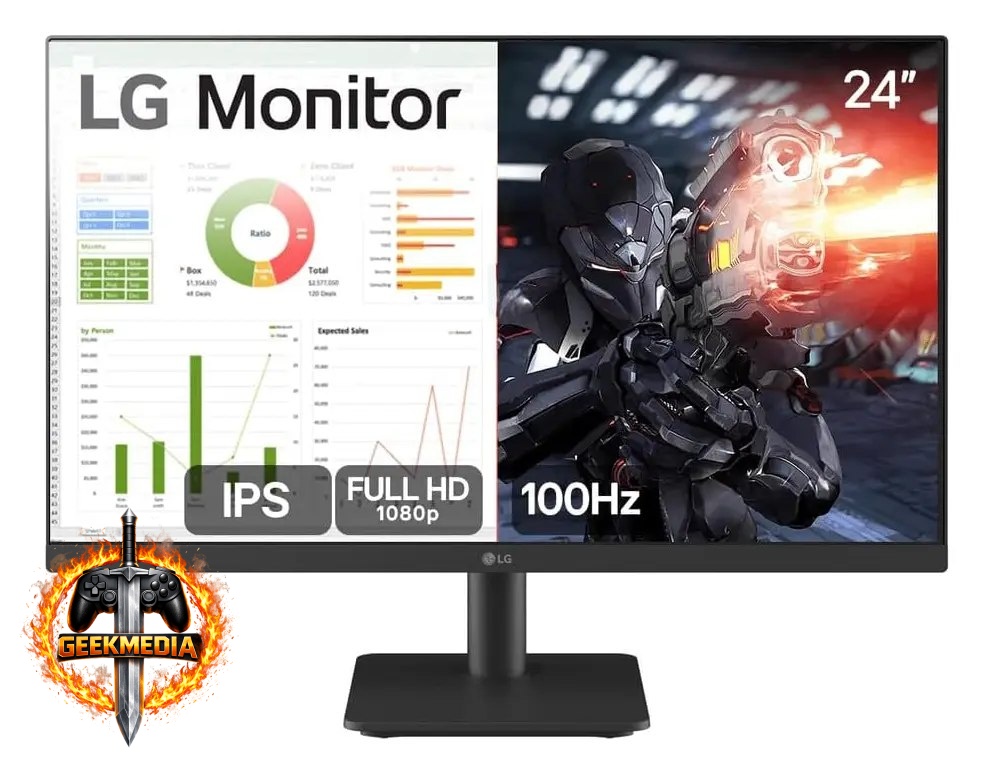 Monitor Gamer LG 24" IPS 100Hz FullHD