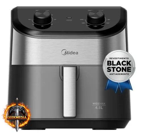 Fritadeira Air Fryer 4,5L Widemax Midea