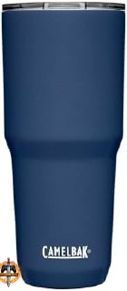 Copo Térmico CamelBak, 850ml, Aço Inoxidável, Azul