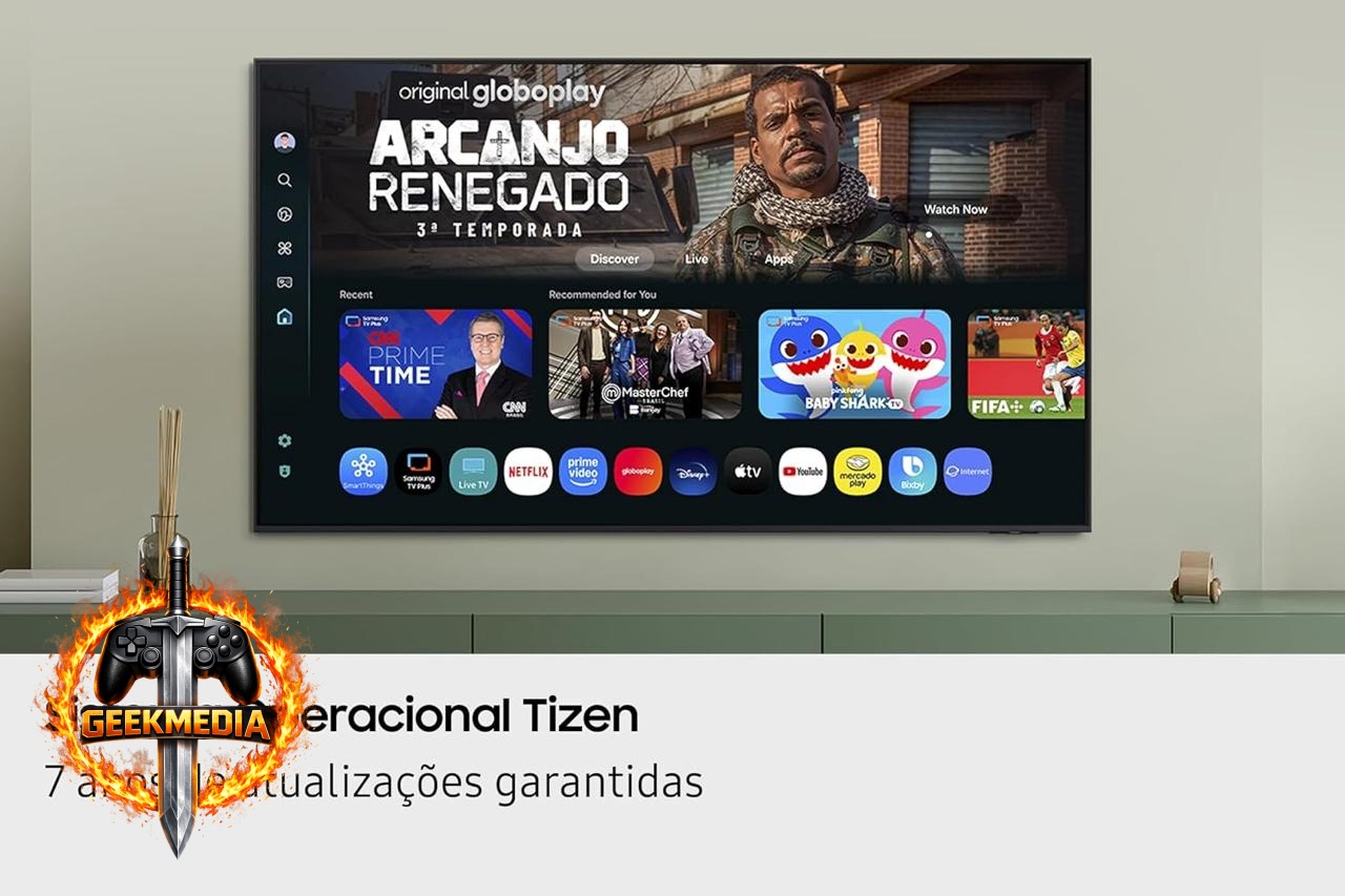Samsung Smart TV 75" Crystal UHD 4K U8100F 2025