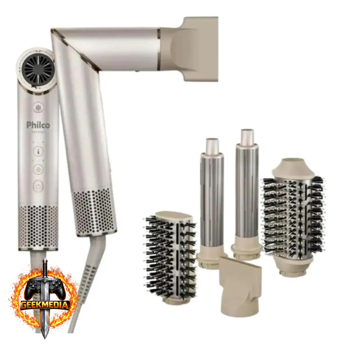 Secador Philco PSC3500 4 em 1 com Motor BLDC