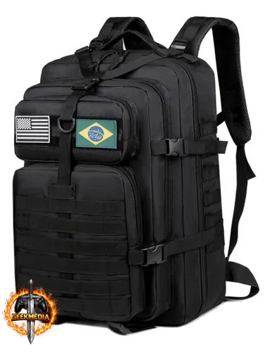 Mochila Tática Impermeável Militar Reforçada 50L