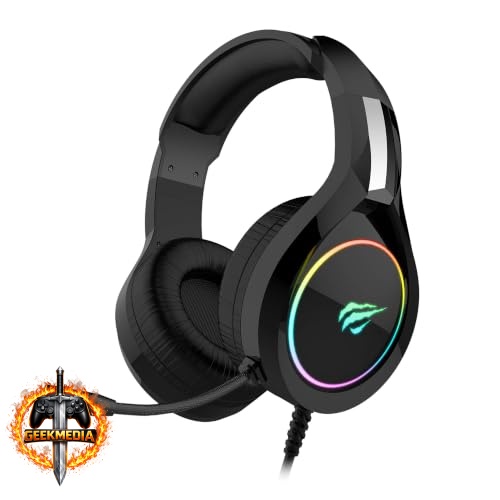 Headphone Gamer Havit H2232d com RGB e Microfone