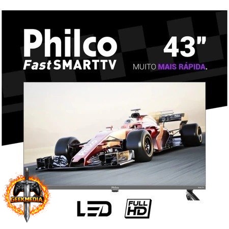Smart TV 43” Philco P43cra Full HD Wi-Fi