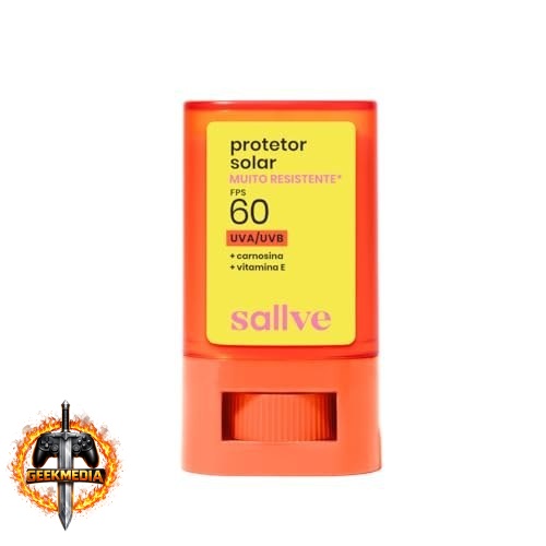 Protetor Solar em Bastão Sallve FPS60 15g