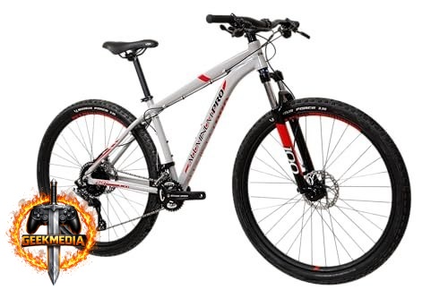 Caloi Bicicleta Aluminum Pro Aro 29 17 20V Branca