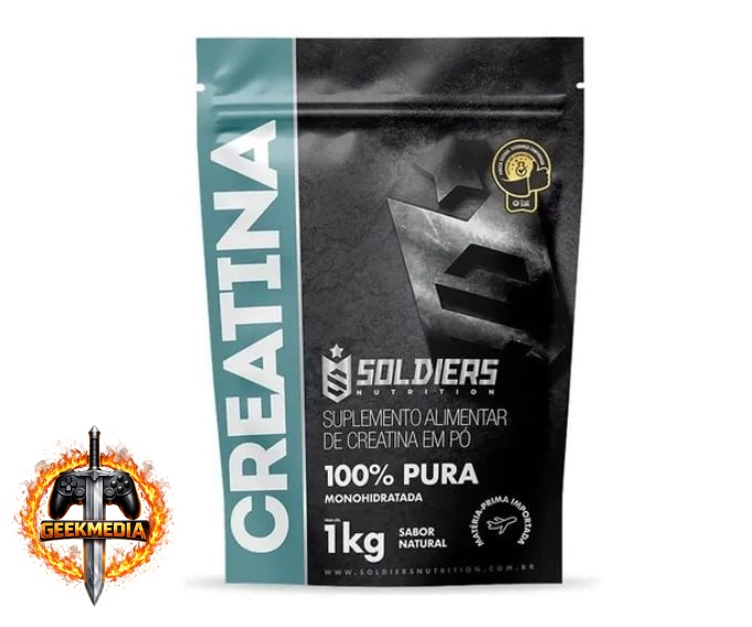 Creatina Monohidratada 1kg Soldiers Nutrition