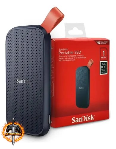 SSD Externo Portátil SanDisk SDSSDE30-1T00 1TB USB 3.2
