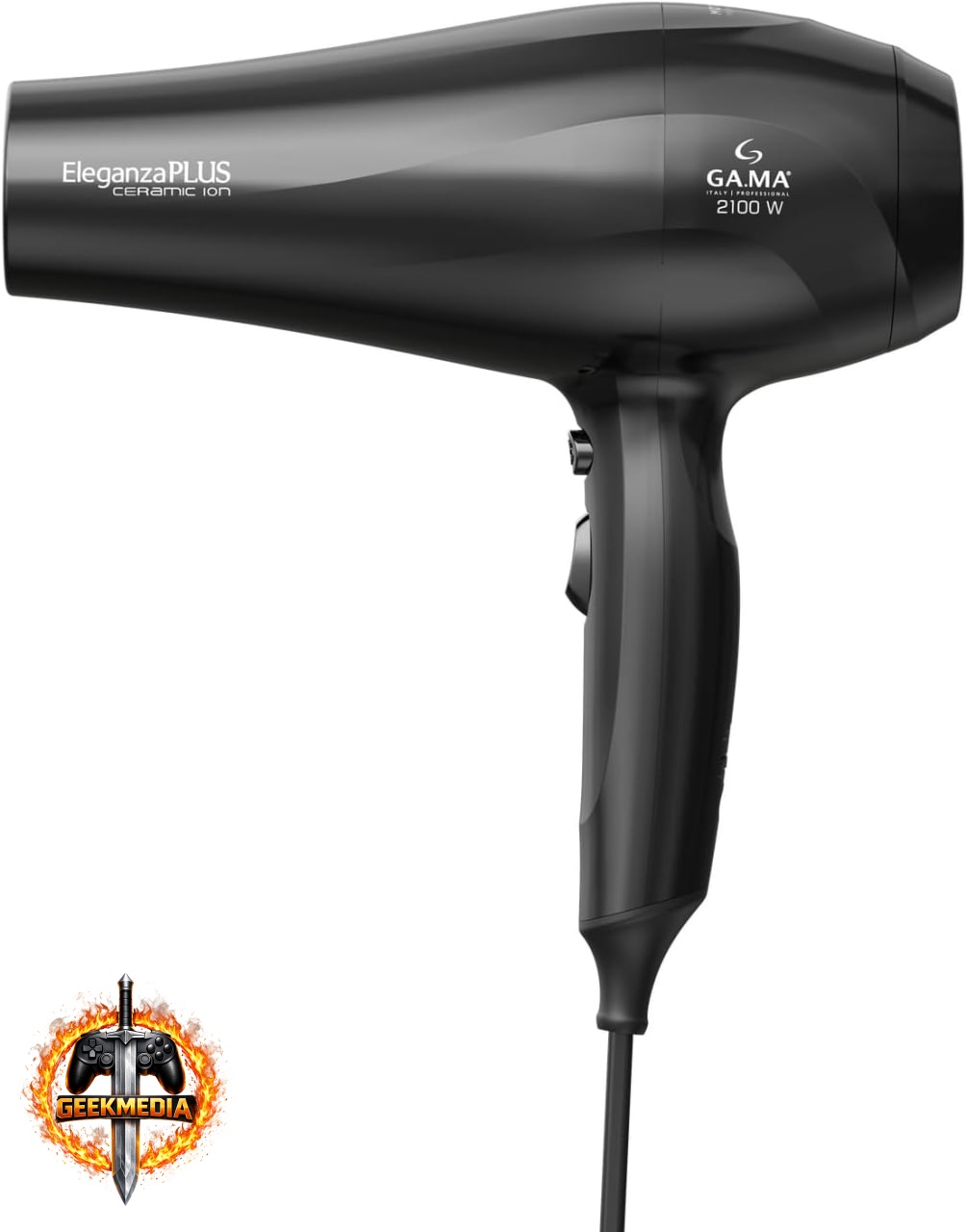 Secador de Cabelo GA.MA Eleganza Plus Ceramic Ion 2100W
