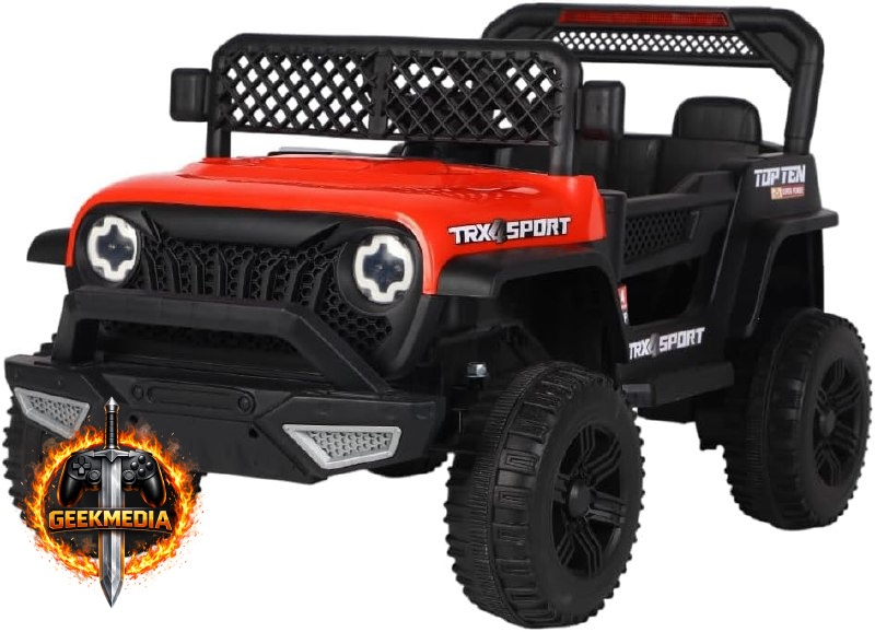 Carrinho Elétrico Adventure 12V Bang Toys Vermelho