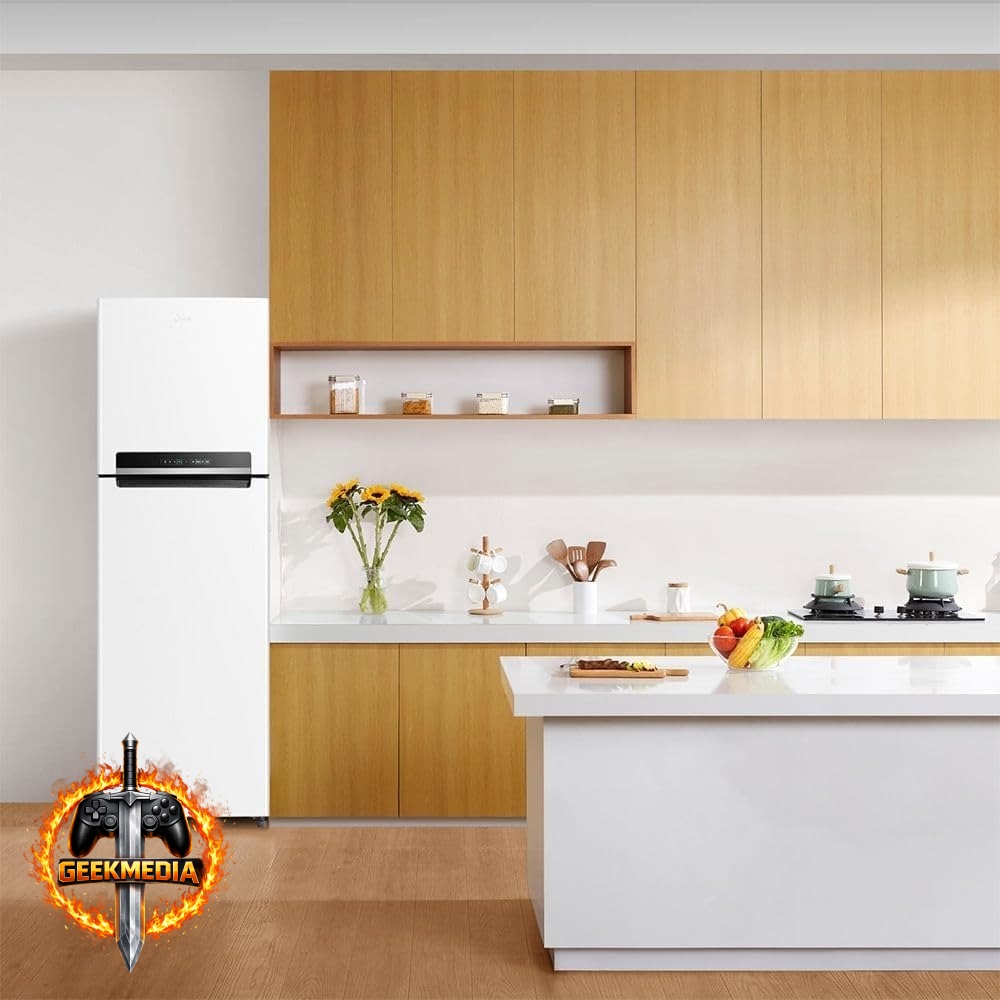 Geladeira Cycle Defrost Duplex 410L Inverter Branca Midea