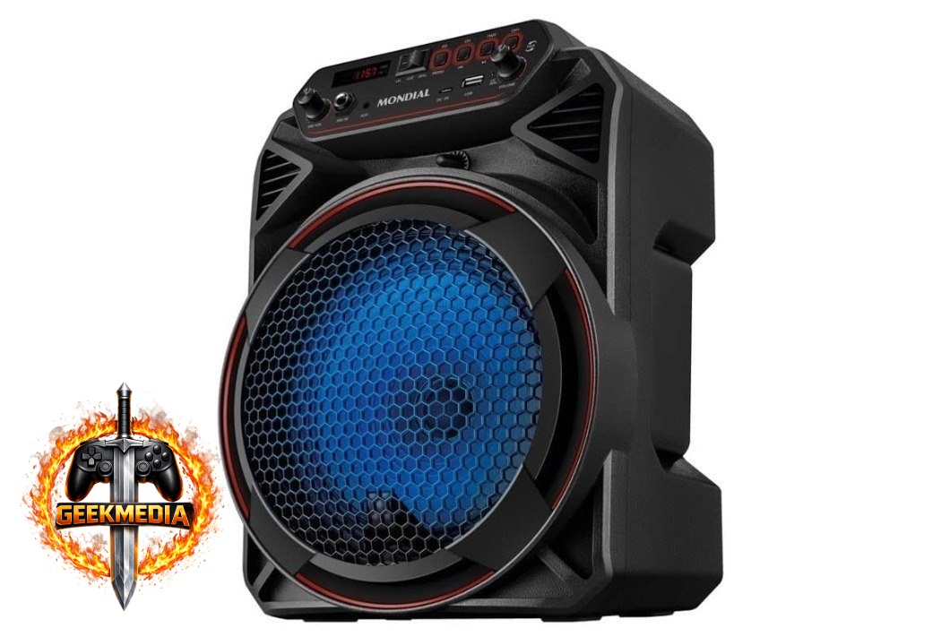 Caixa Amplificada MONDIAL CM-150 Preto 150W RMS Bivolt