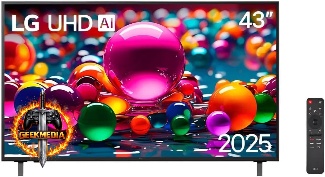 Smart TV LG 43AU801C0SA 43" 4K