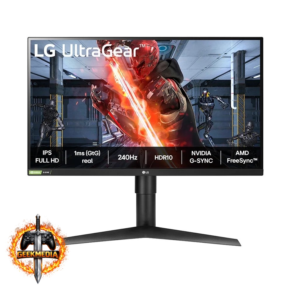 Monitor Gamer LG UltraGear 27" FHD 240Hz 1ms IPS