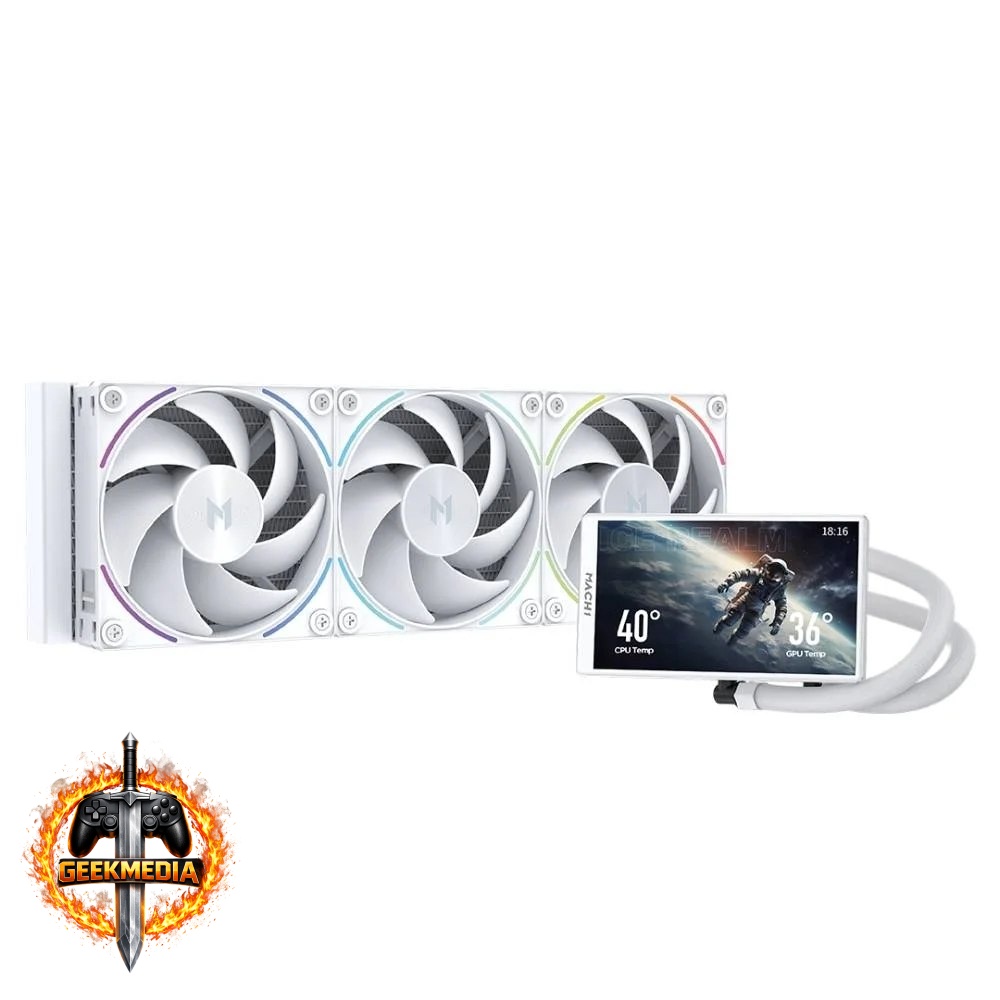 Water Cooler MACH1 POLAR ARGB, 360mm, Branco