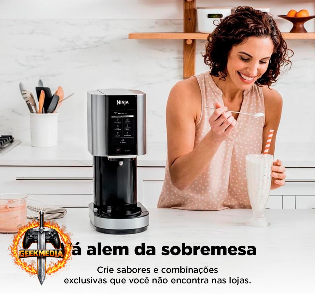 Sorveteira Ninja Creami 7 em 1