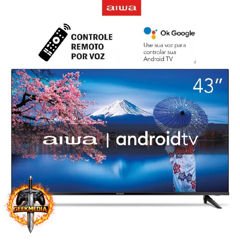 Smart TV Aiwa 43" Full HD Android TV
