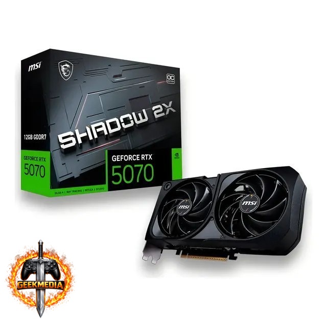 Placa de Vídeo MSI GeForce RTX 5070 12GB GDDR7
