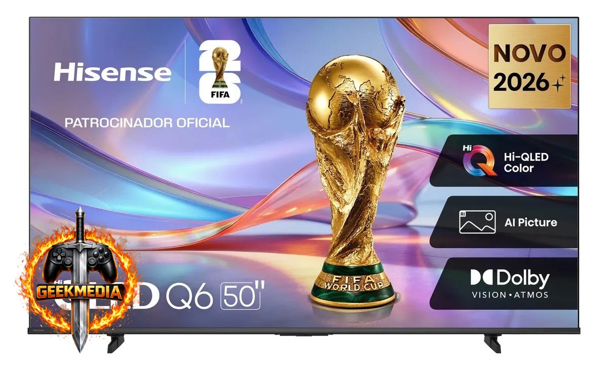 Smart TV Hisense HI-QLED 4K 50" 50Q6QVV