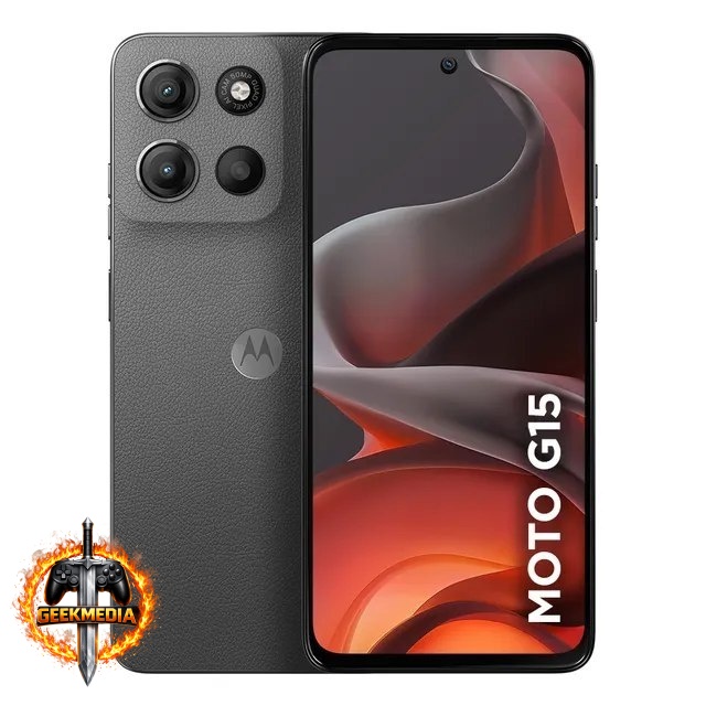 Smartphone Motorola Moto G15 256GB 4GB RAM Grafite