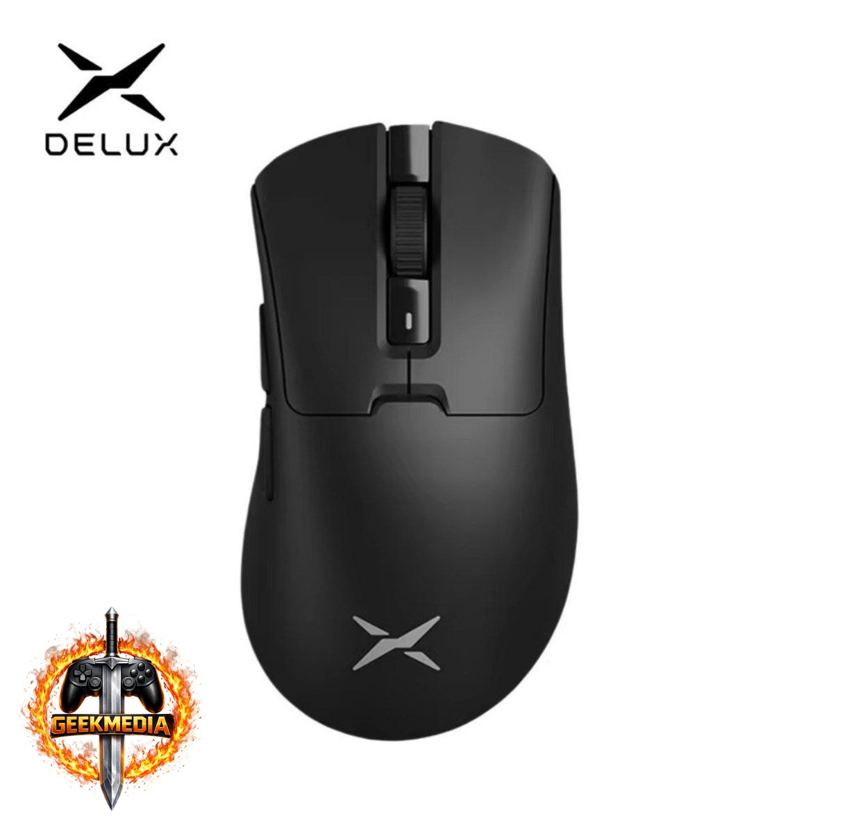 Mouse Gamer Delux M900 Pro PAW3395 8000hz com Dock